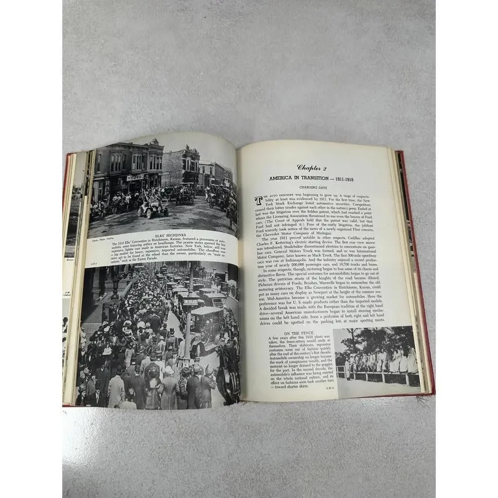VTG 1954 American Automobile Album William H McGaughey Car Photo History Book - Picture 7 of 10